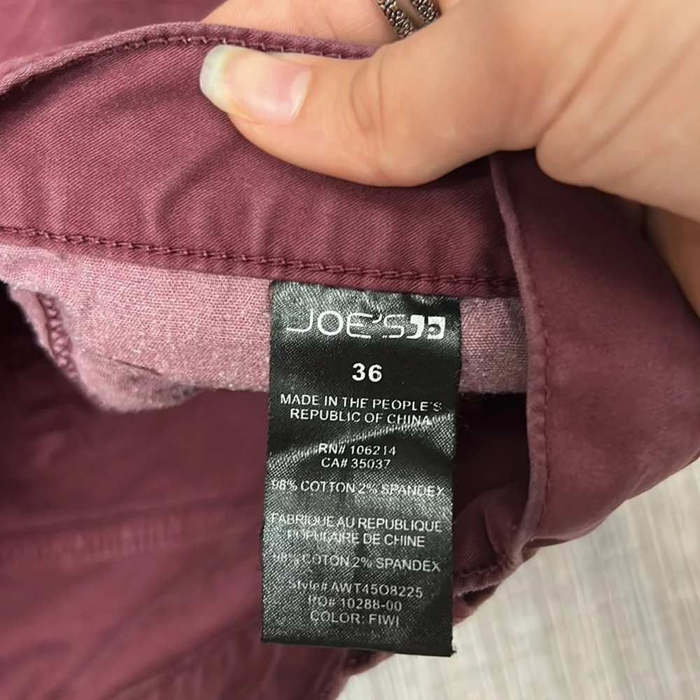 Joes straight jeans